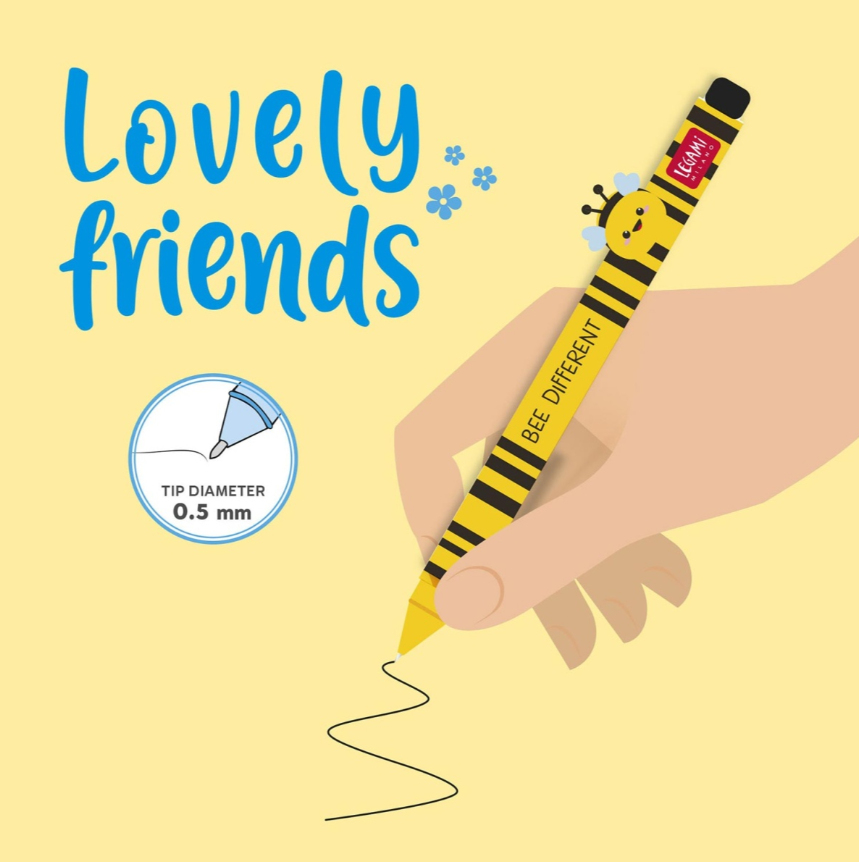 Legami-Caneta-Lovely-Friends-Abelha