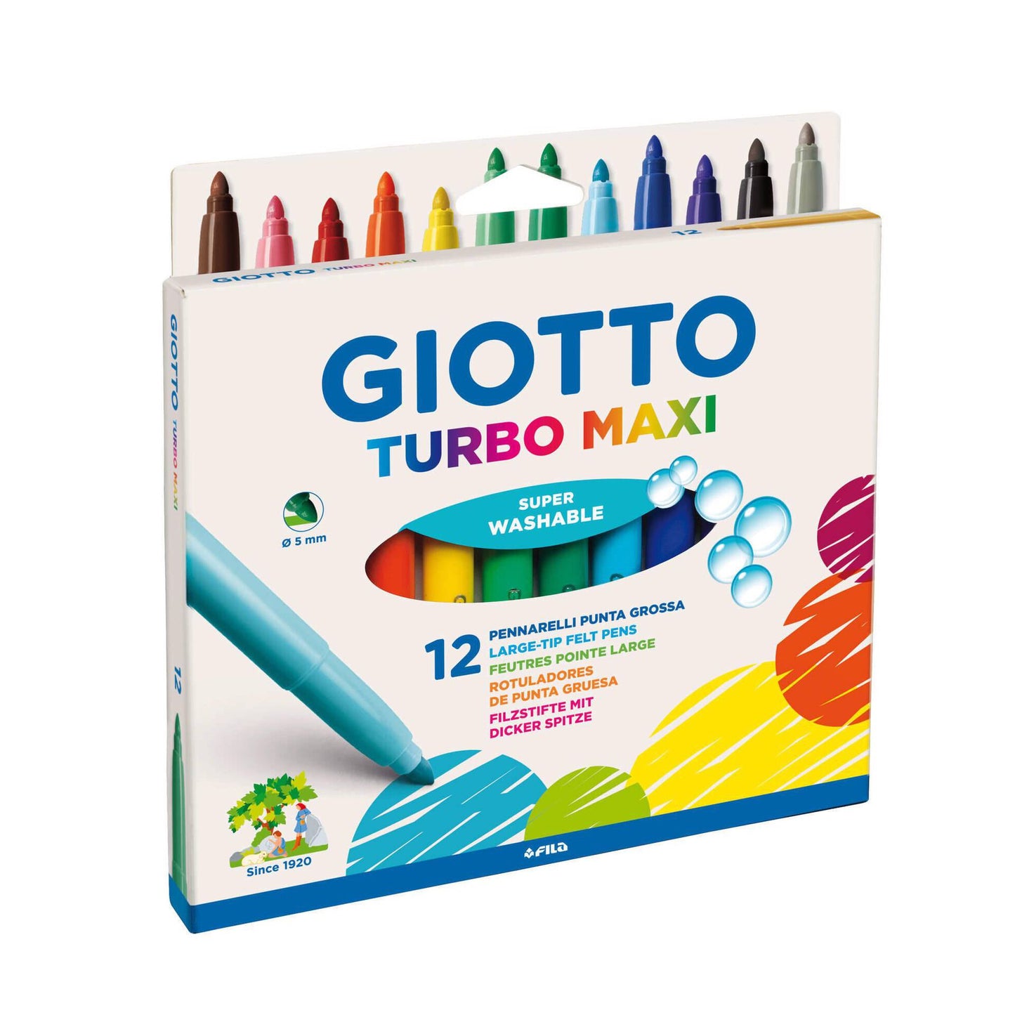 Marcadores-de-Ponta-Larga-Giotto-Turbo-Maxi-12-un