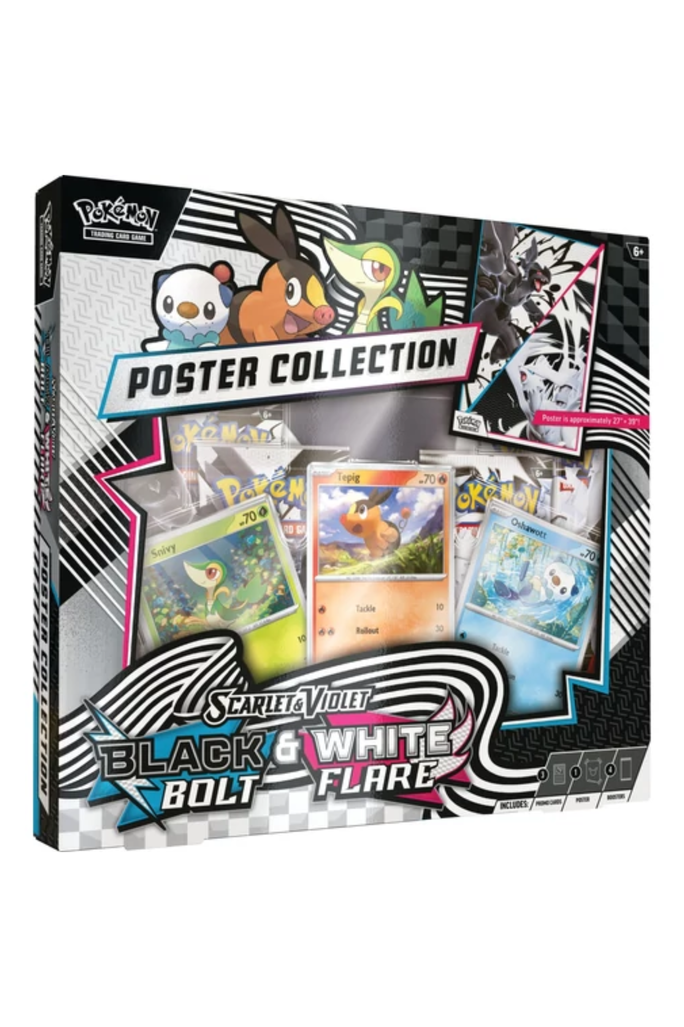 TCG Pokémon - Black Bolt & White Flare - Unova Poster Collection