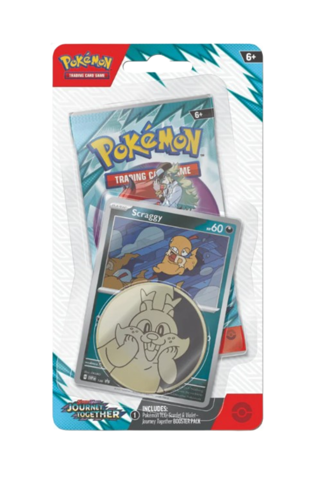 TCG-Pokémon-Checklane-Blister-Journey-Together-Scraggy