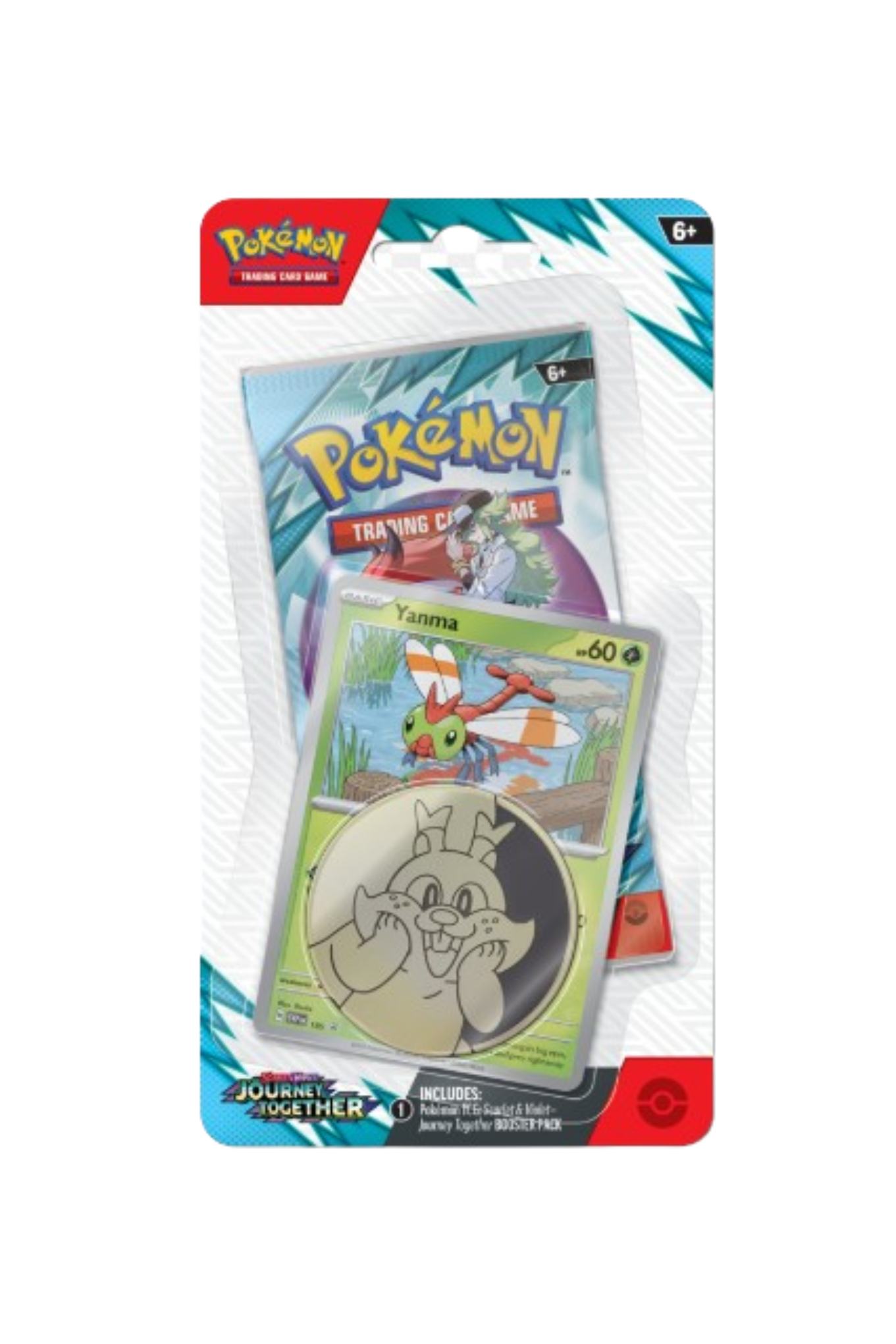 TCG-Pokemon-Checklane-Blister-Journey-Together-Yanma