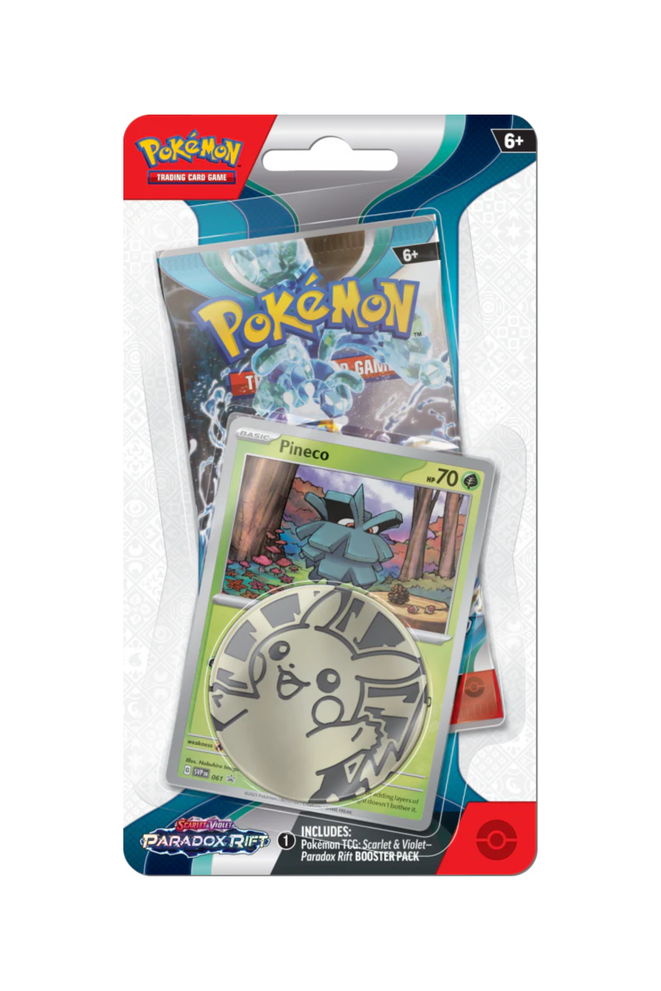 TCG-Pokemon-Checklane-Blister-Paradox-Rift-Pineco
