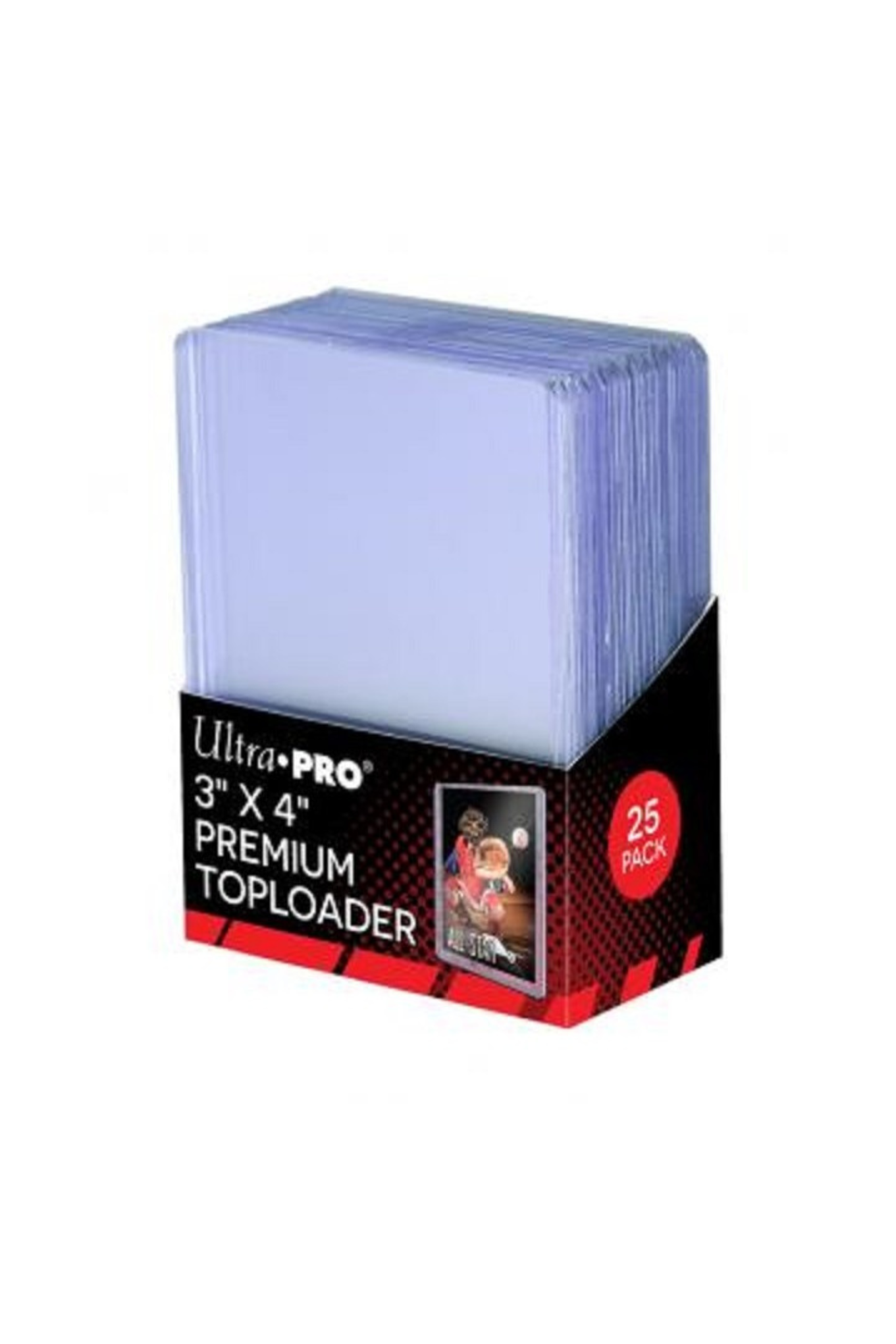 Ultra Pro Premium Toploader - 25 unidades