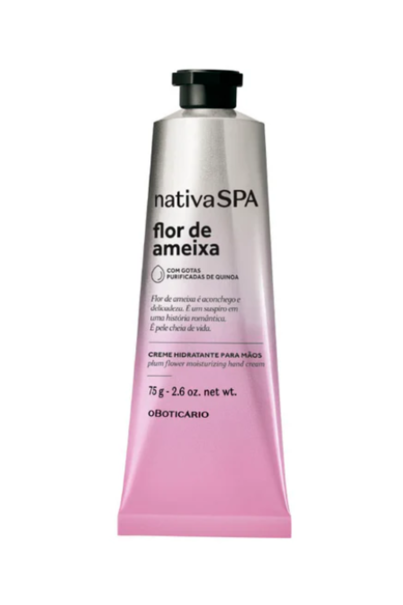 Creme de Mãos Nativa SPA Flor de Ameixa 75g