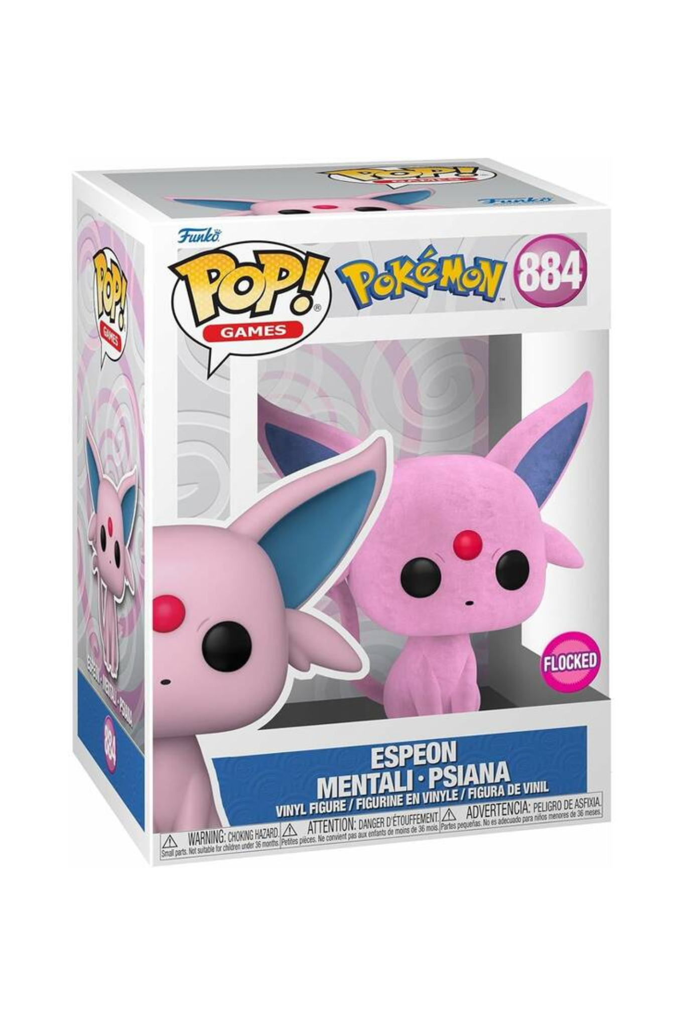 Funko-Pop!-Pokémon-Espeon-884-Flocked