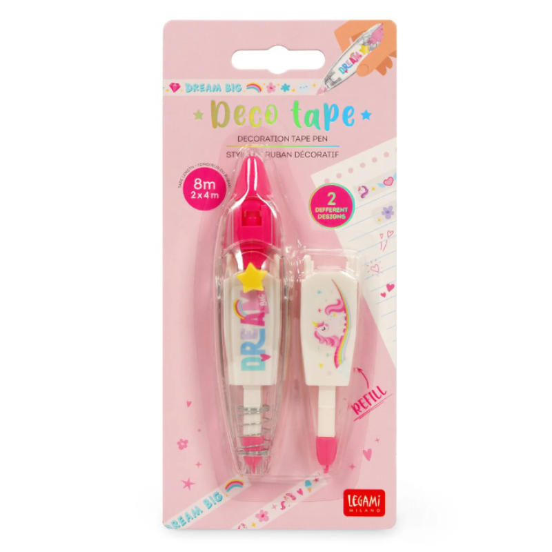 Legami-Caneta-Fita-Decorativa-Deco-Tape-Unicórnio