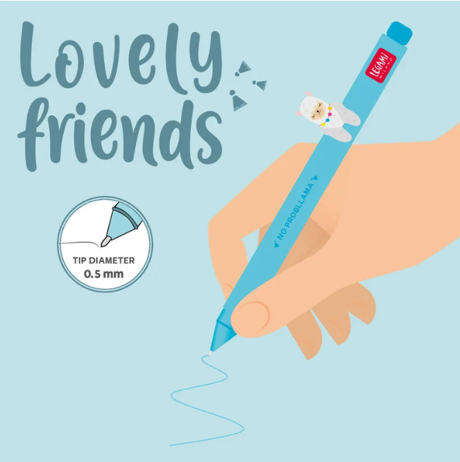Legami - Caneta Lovely Friends - Lama
