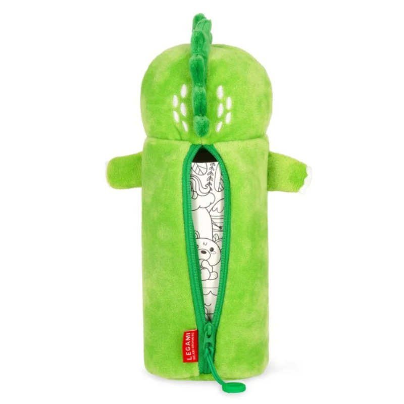 Legami-Estojo-Peluche-Dinossauro