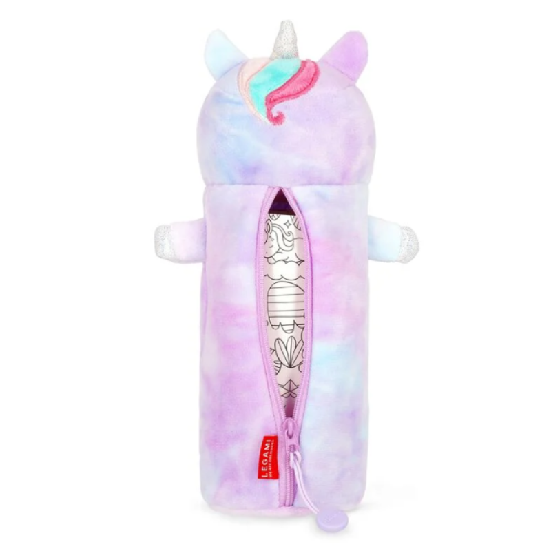 Legami-Estojo-Peluche-Unicórnio