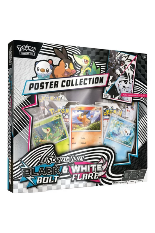 TCG Pokémon - Black Bolt & White Flare - Unova Poster Collection