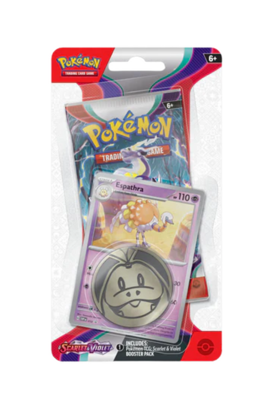 TCG Pokémon - Checklane Blister - Scarlet&Violet - Espathra