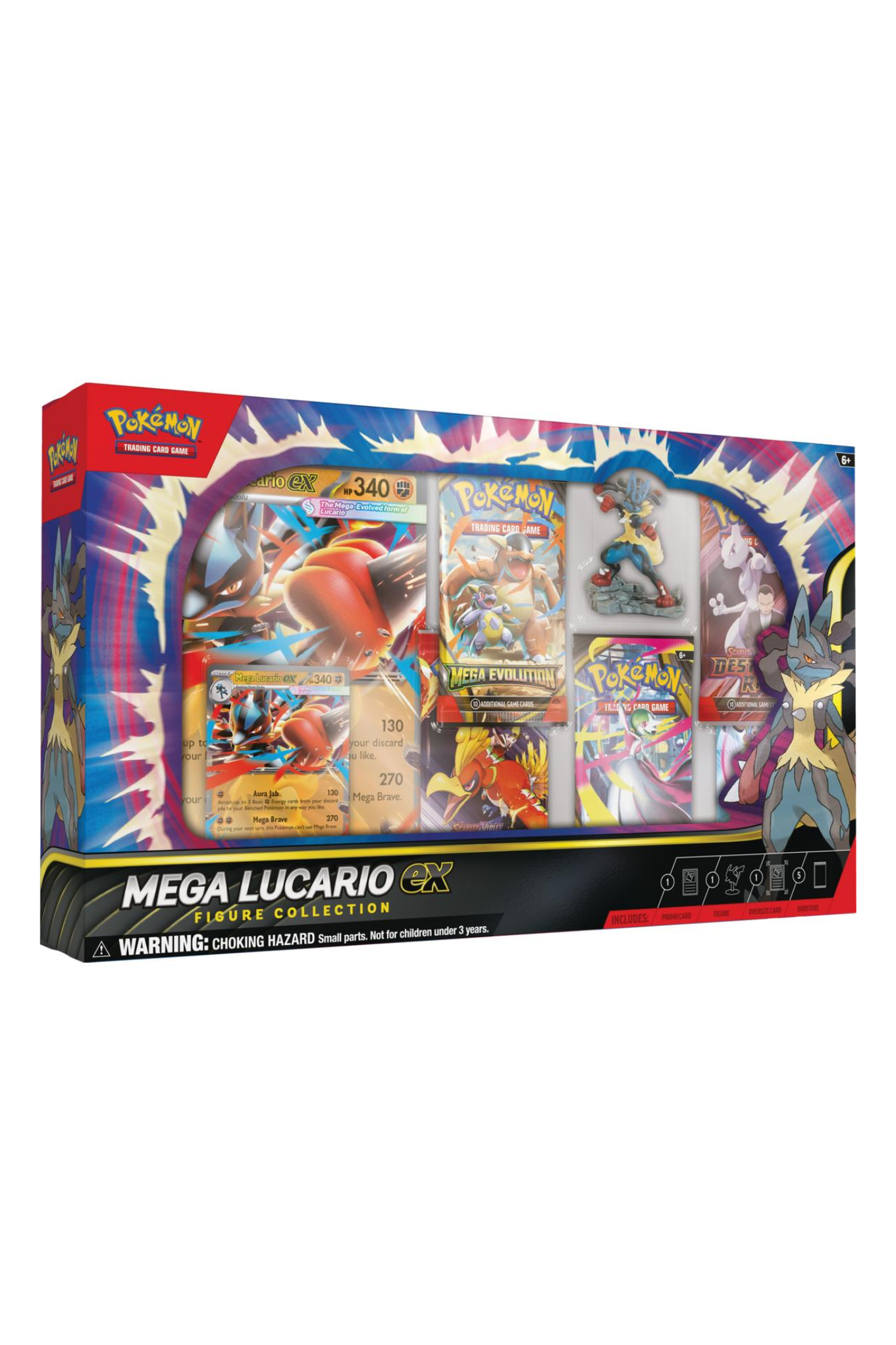 TCG-Pokémon-Mega-Lucario-Figure-Collection