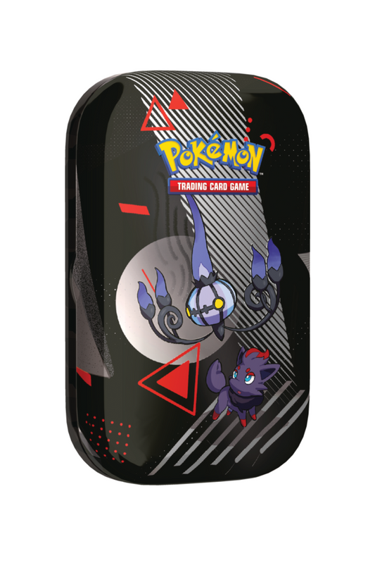 TCG Pokémon - Mini Tin - Black Bolt & White Flare - Chandelure e Zorua