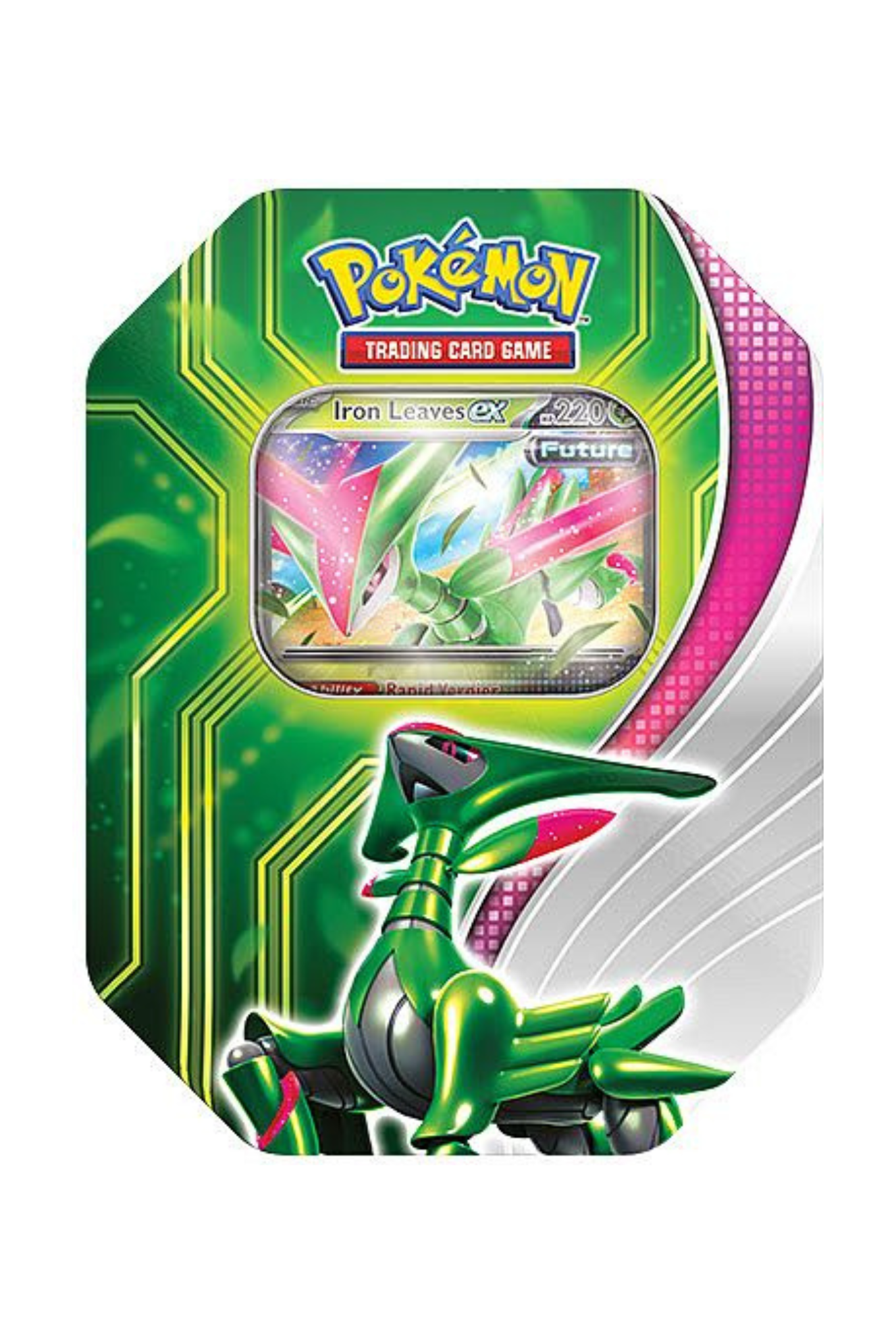 TCG-Pokémon-Paradox-Clash-Tin-Iron-Leaves-Ex
