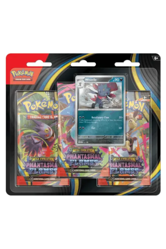 TCG-Pokémon-Phantasmal-Flames-3-Pack-Weavile