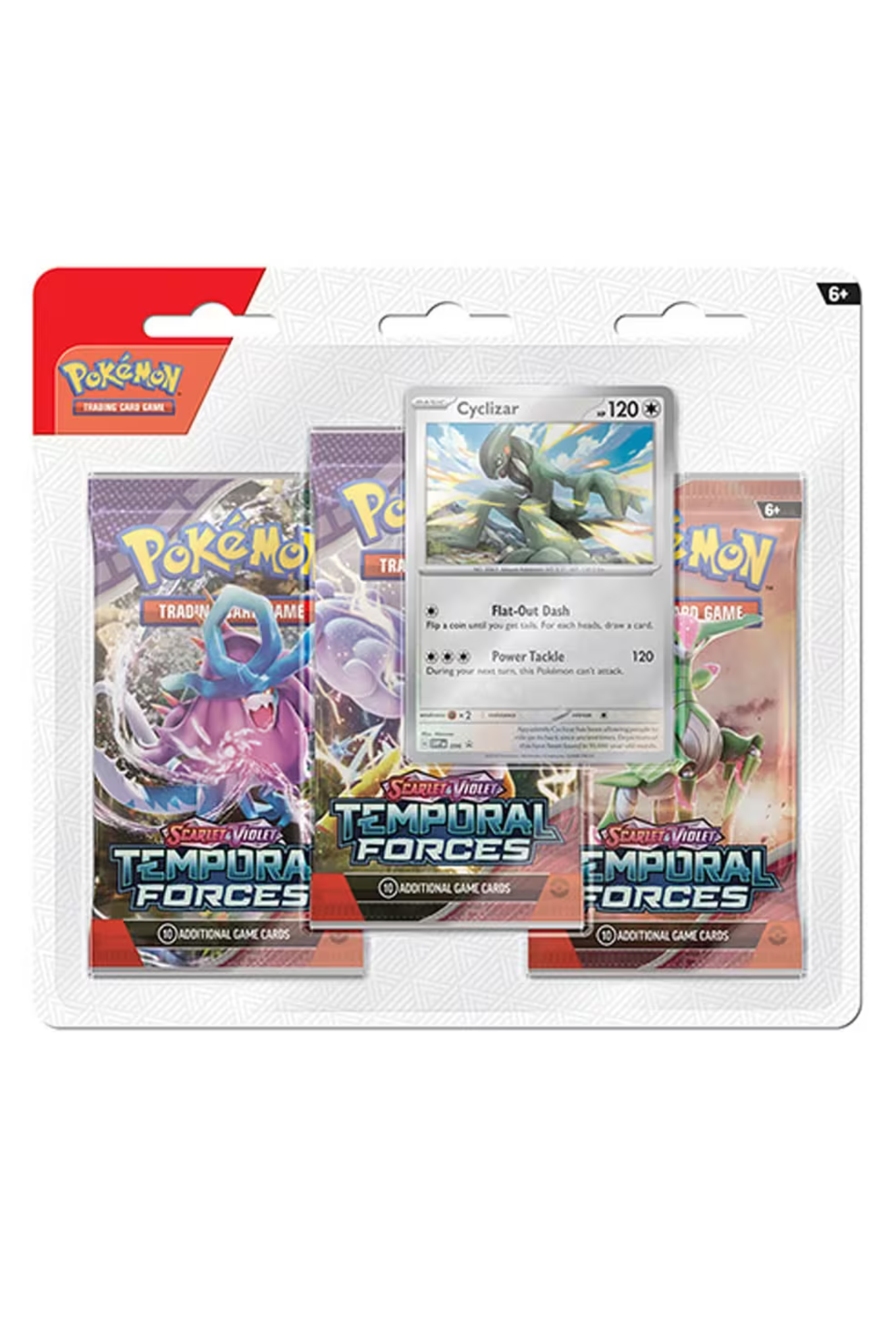 TCG Pokémon-Temporal-Forces-3-Pack-Blister-Cyclizar