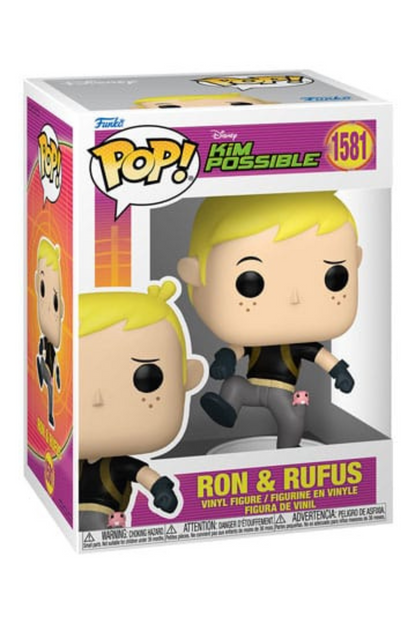 Funko Pop! - Kim Possible - Ron & Rufus 1581