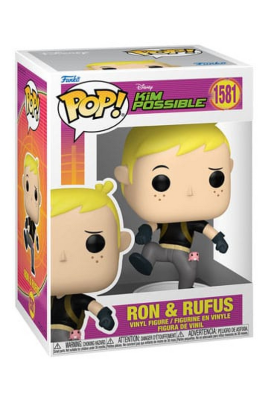 Funko Pop! - Kim Possible - Ron & Rufus 1581